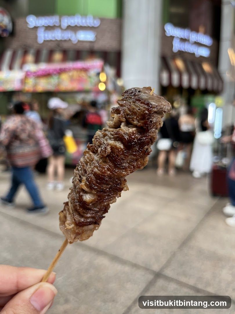 Grilled Meat Skewer