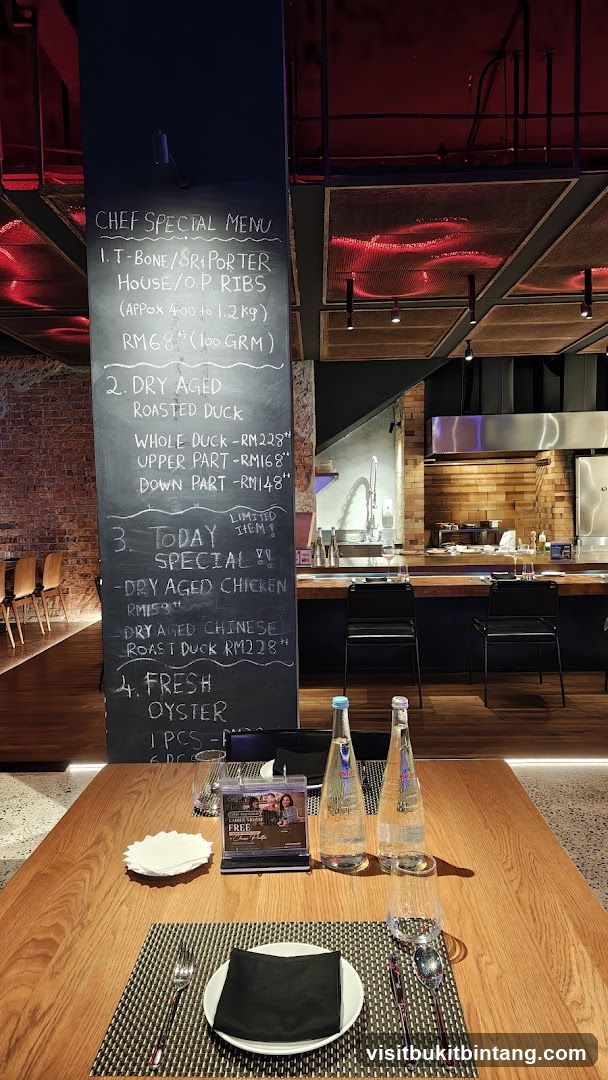 Chef Special Menu