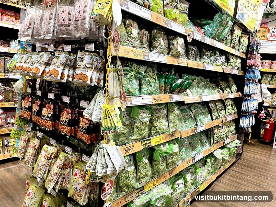 Snack Aisle in a Store