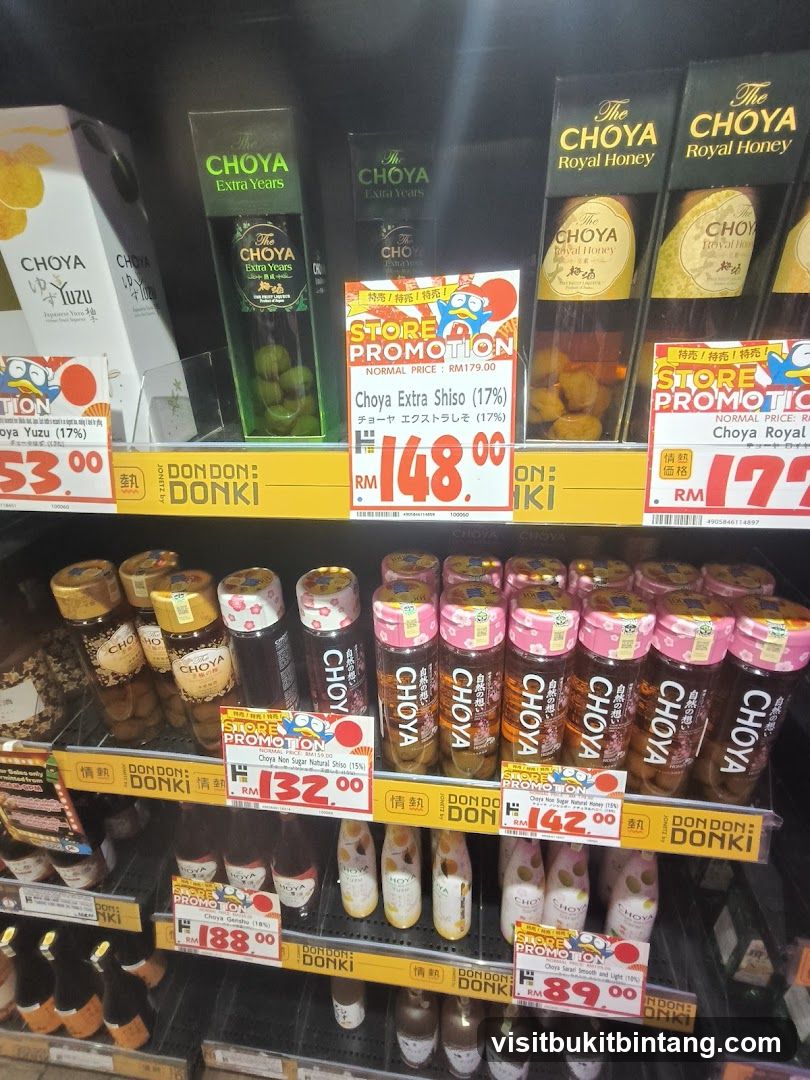 Choya Drinks Promotion