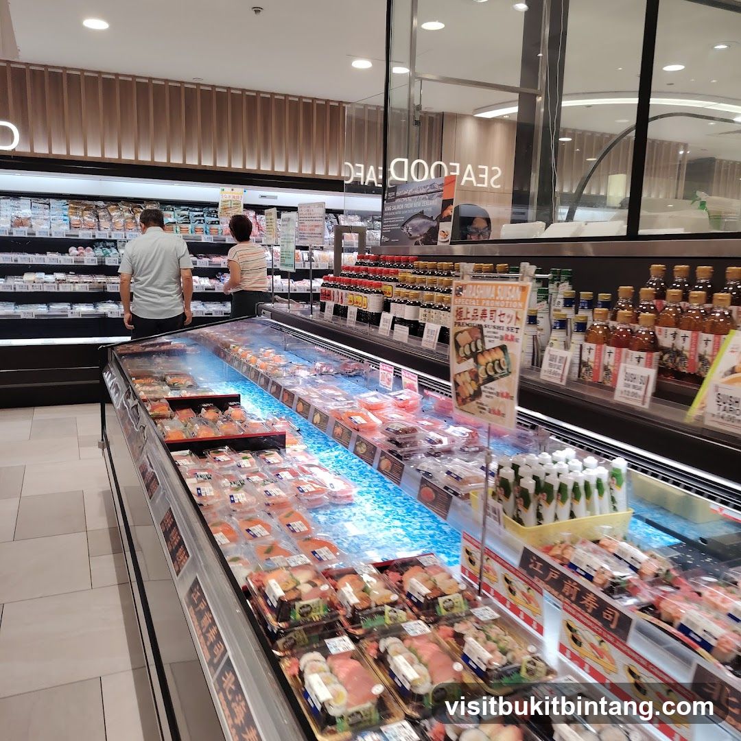 Supermarket Seafood Section