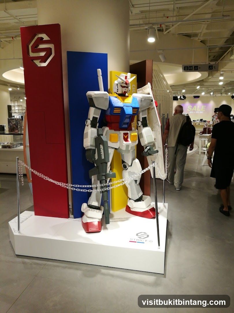 Gundam Statue Display