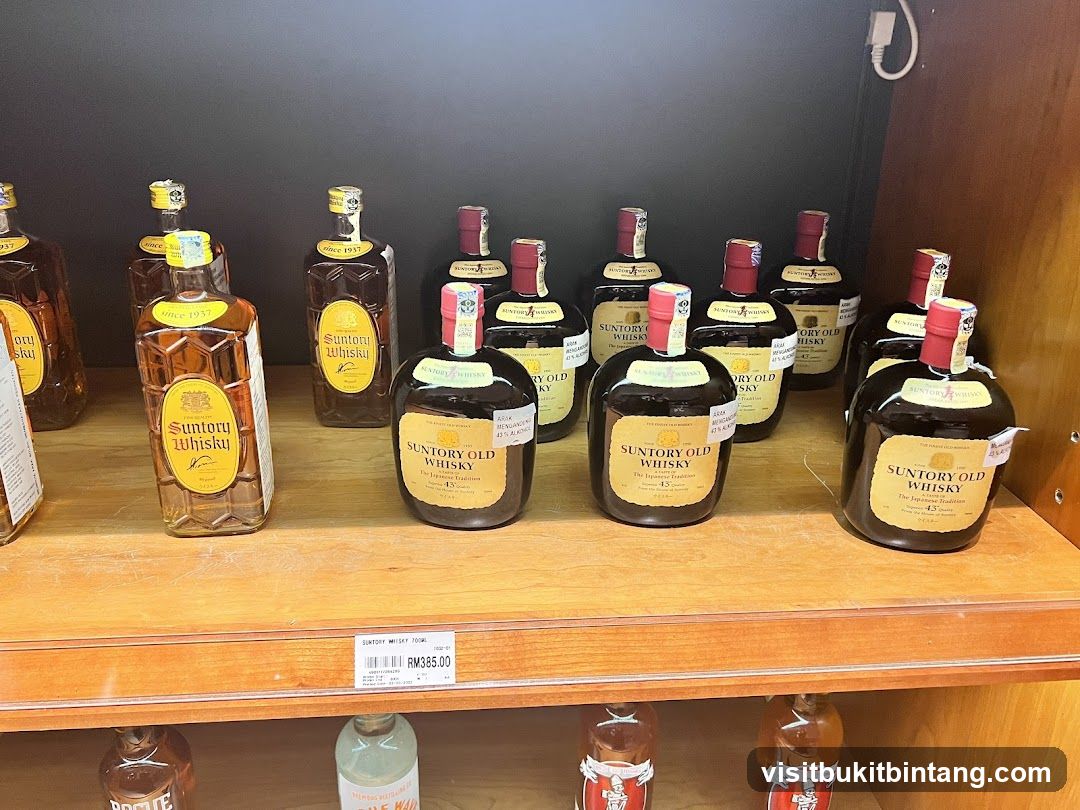 Suntory Whisky Display