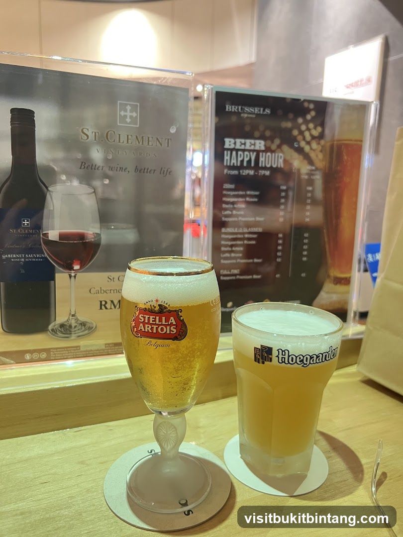 Beer and Wine Display