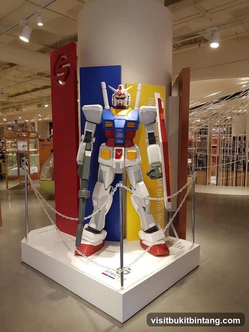 Gundam Statue Display