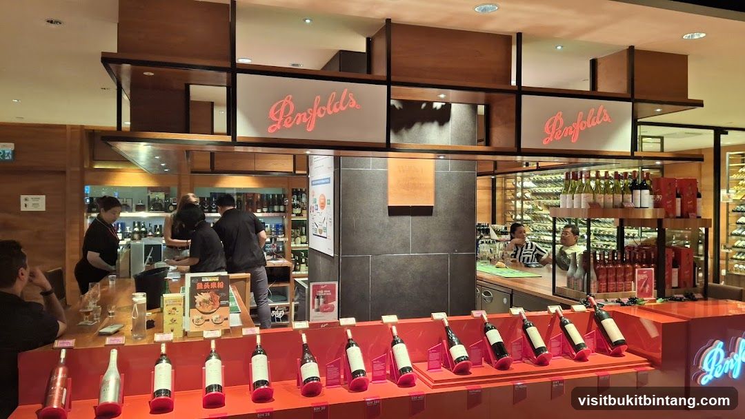 Penfolds Wine Display