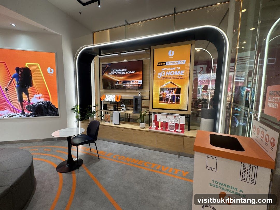 U Mobile Store Interior