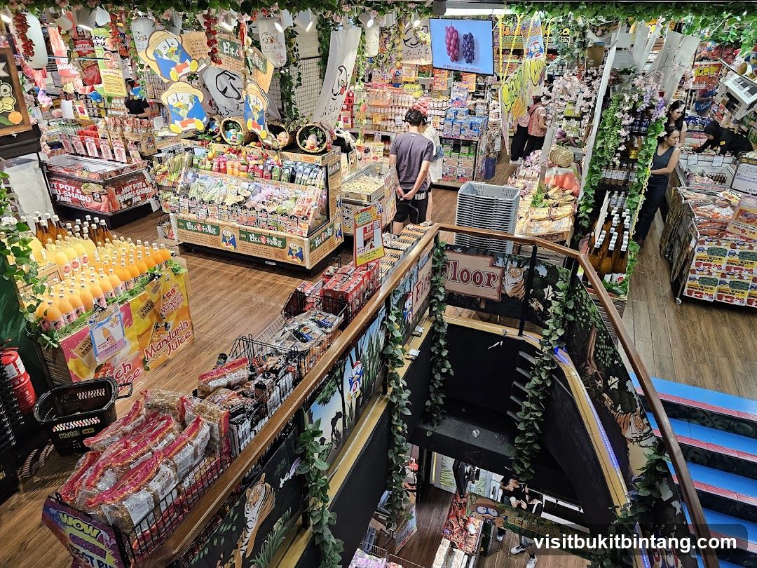 Japanese Convenience Store Interior