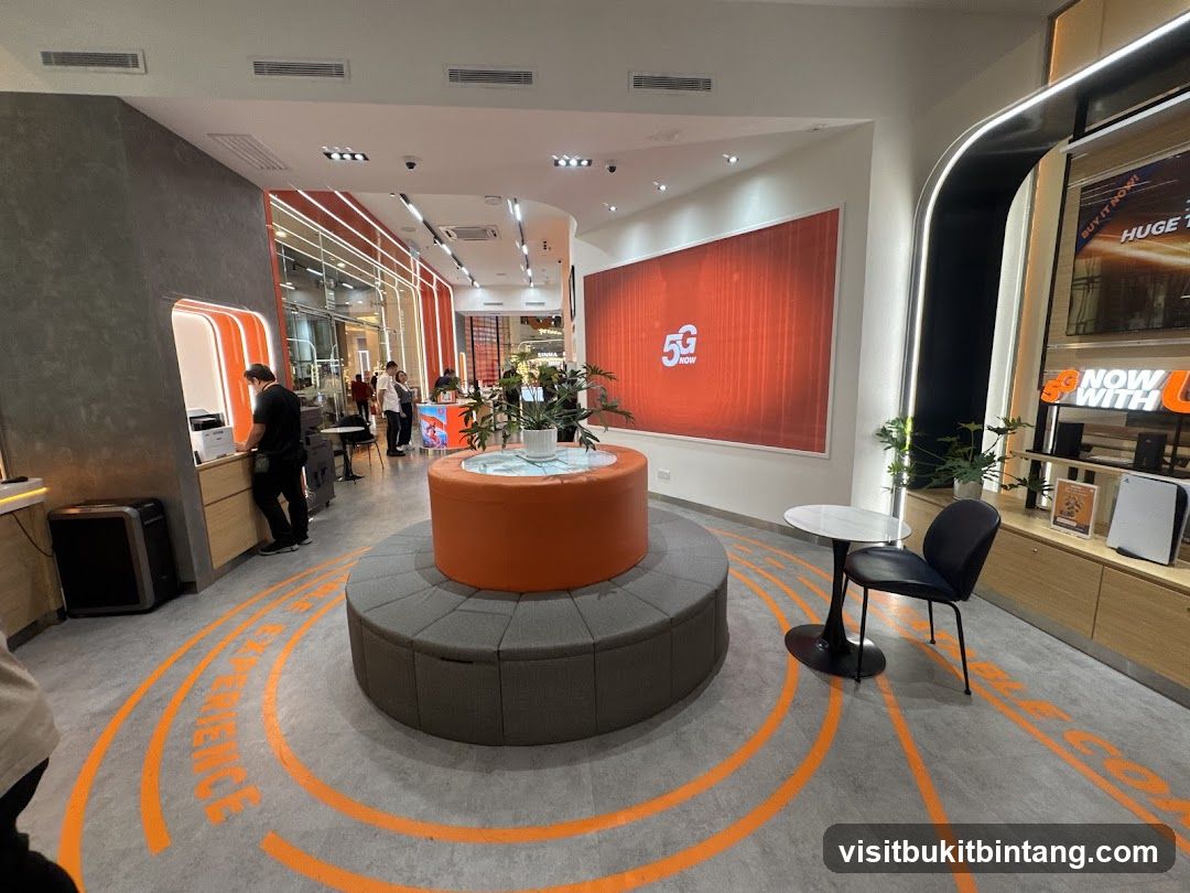 Modern retail store interior