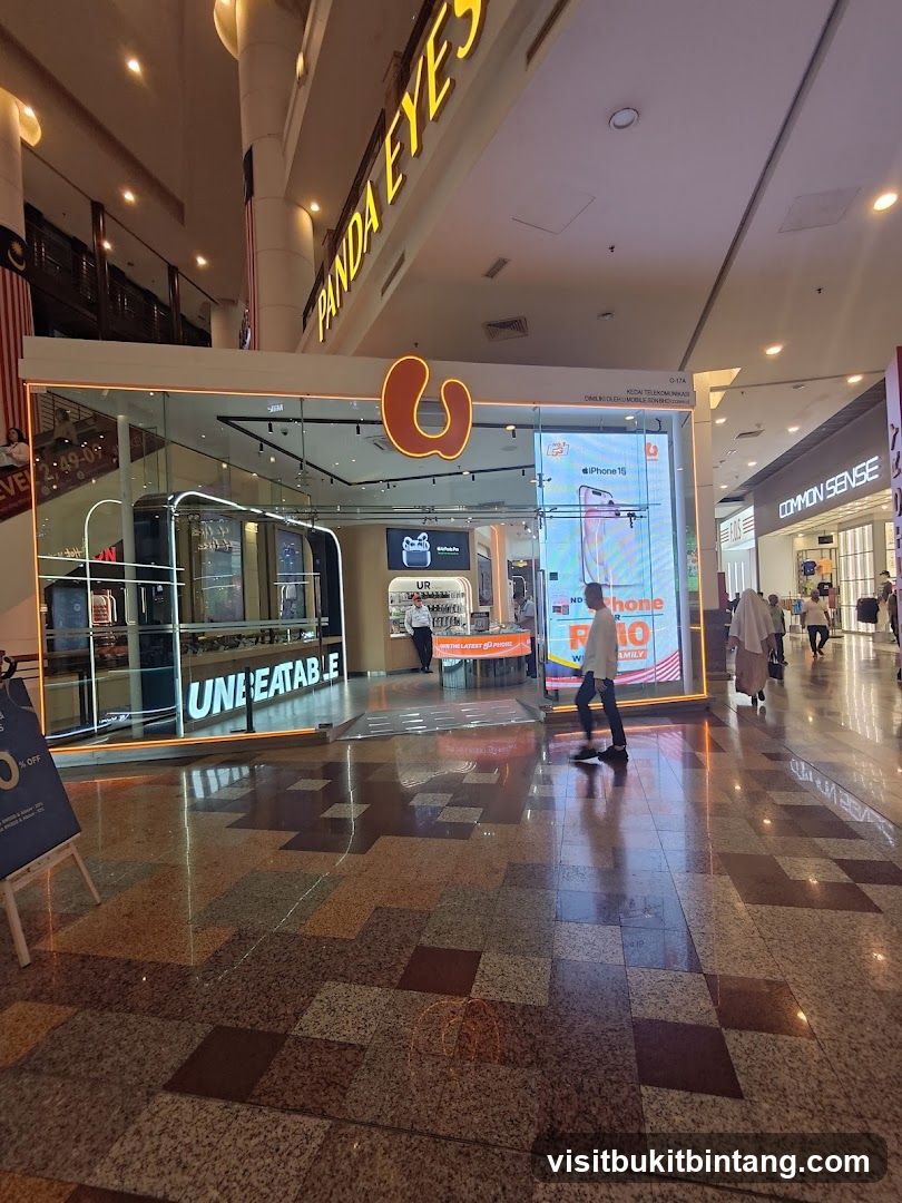 U Mobile Experience Centre Berjaya Times Square