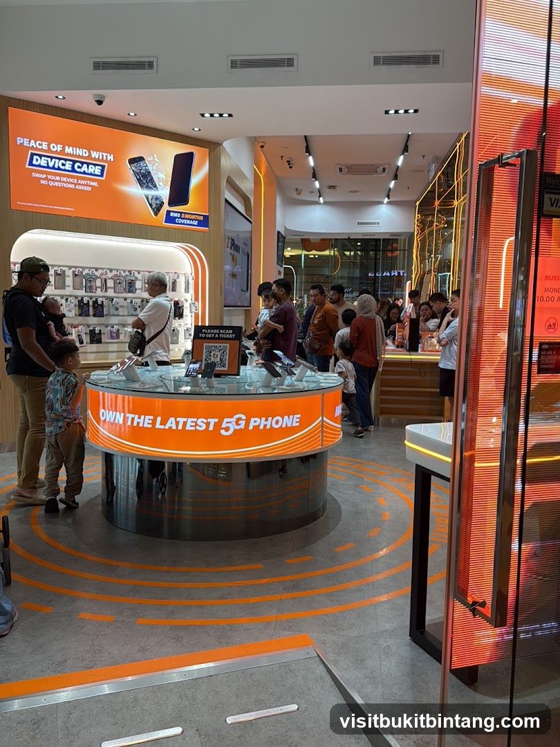 Phone Store Interior