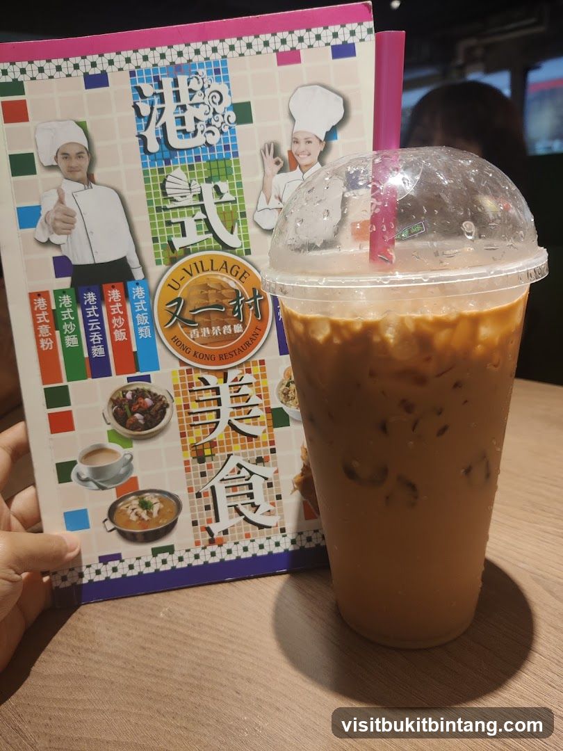 Hong Kong Restaurant Menu and Drink
