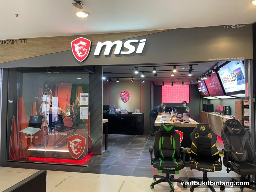 MSI Official Flagship Store Plaza Low Yat KL