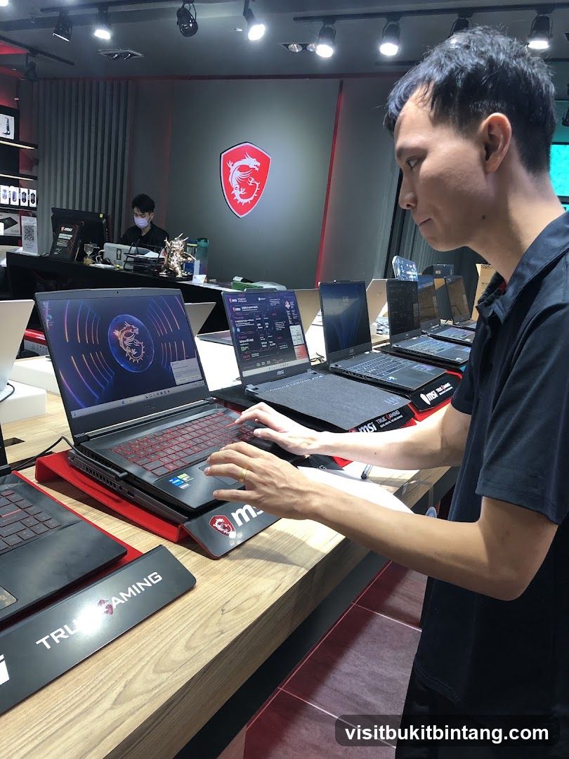 MSI Gaming Laptops Display
