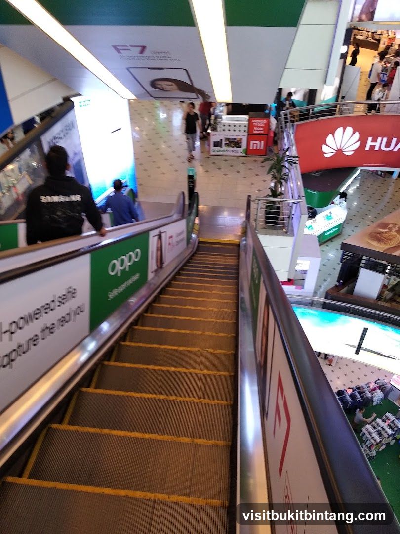 Escalator in a Mall