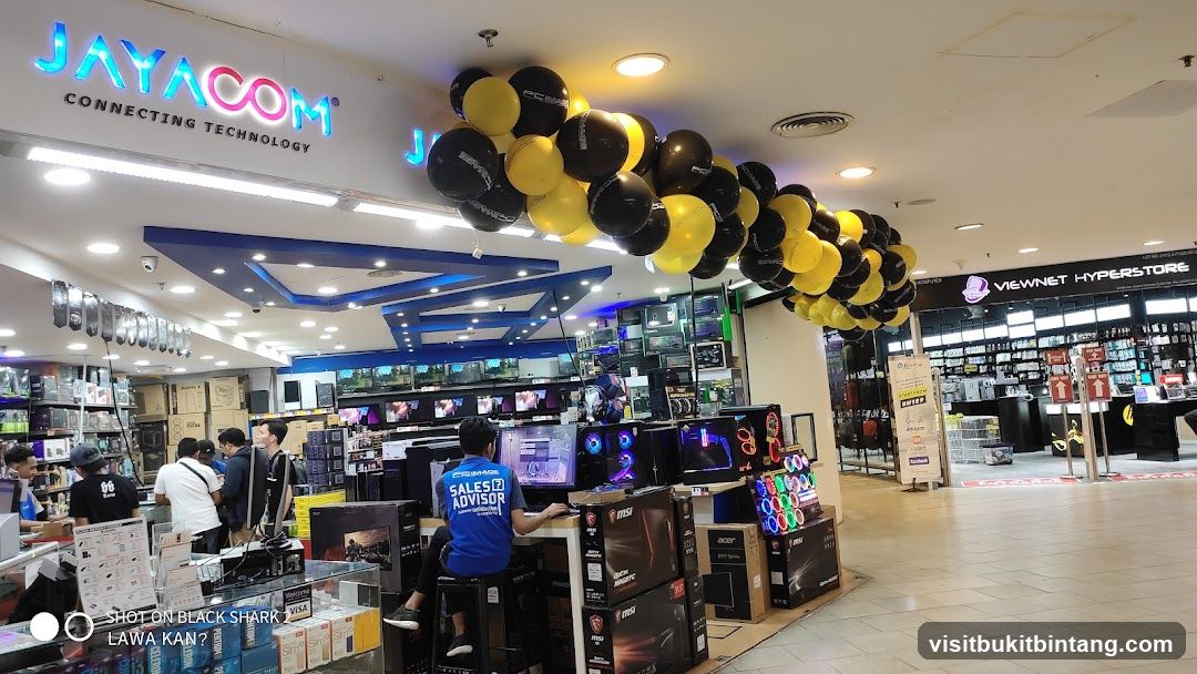 Computer Store Interior