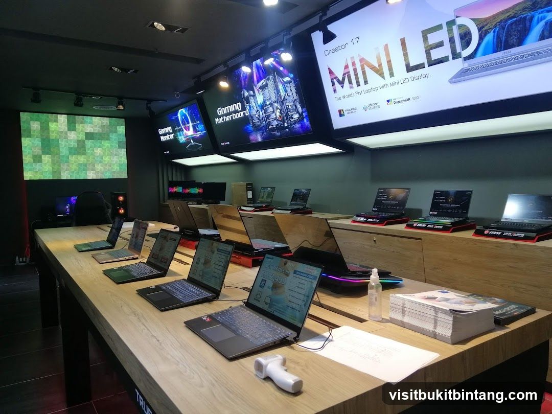 Computer Store Display