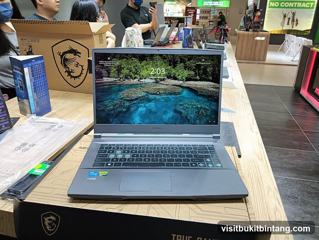 MSI Laptop Display