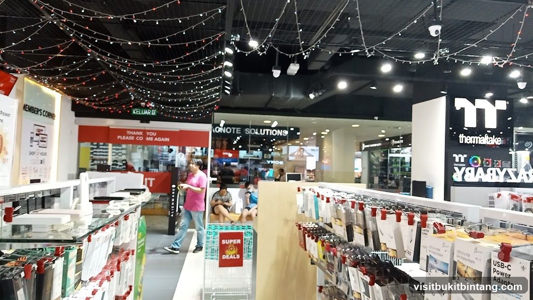 Electronics Store Interior