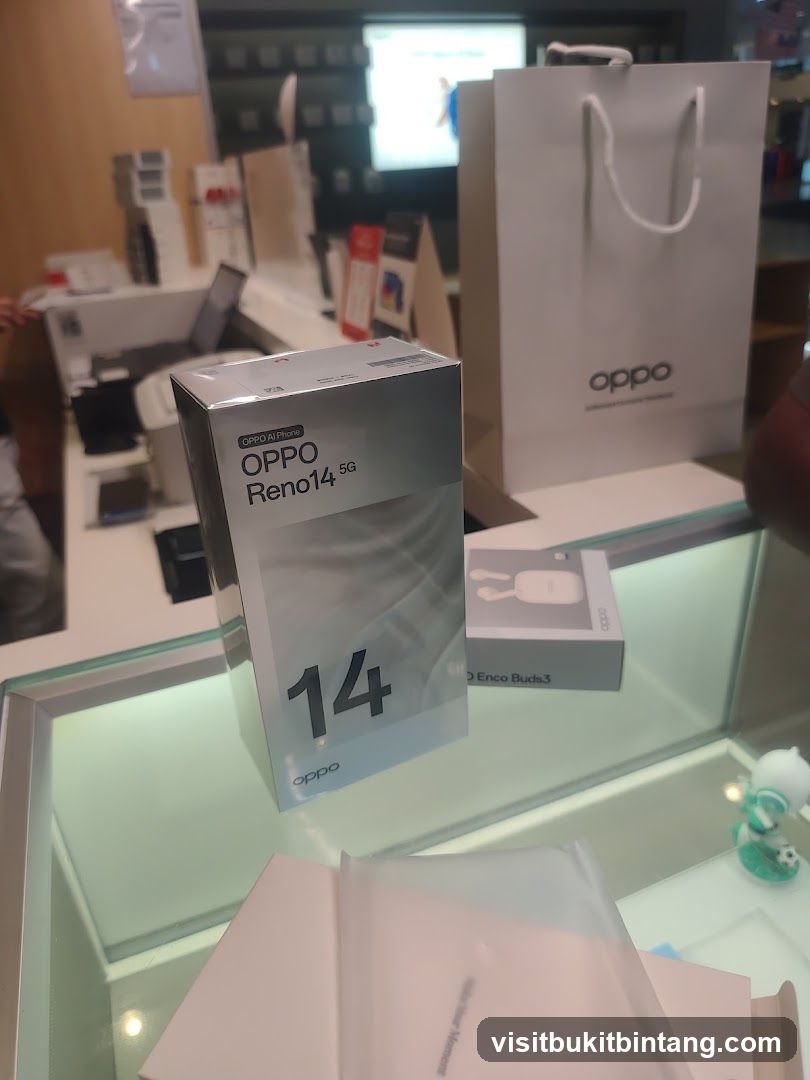 Oppo Reno 14 5G and Enco Buds 3