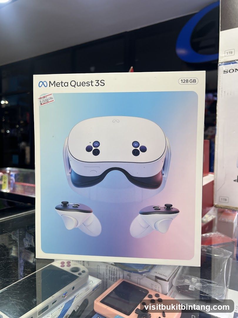 Meta Quest 3S VR Headset Box