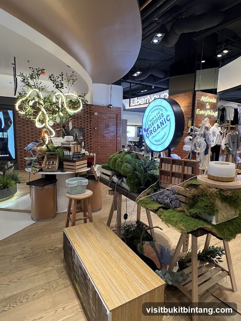 Organic Products Display