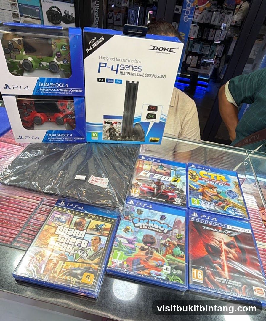 PlayStation 4 Accessories and Games