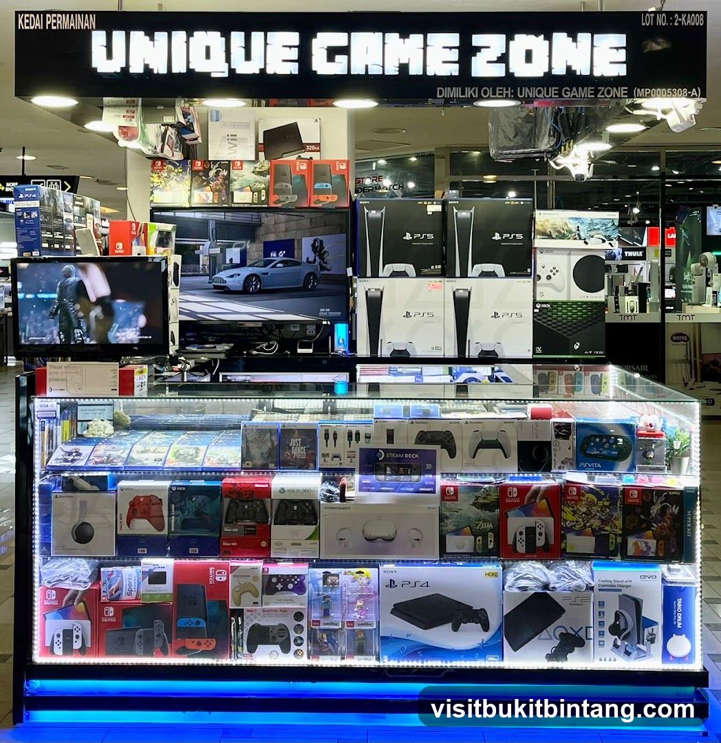 Unique Game Zone Display