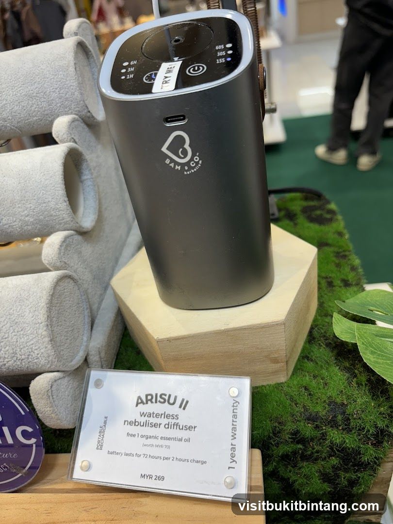 ARISU II waterless nebuliser diffuser