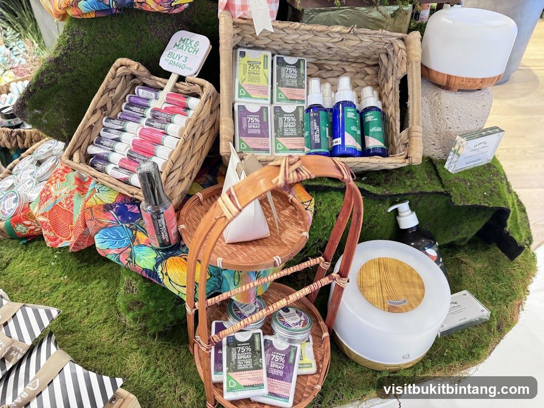 Assortment of personal care products
