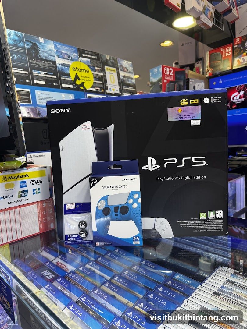 PlayStation 5 Digital Edition and Accessories