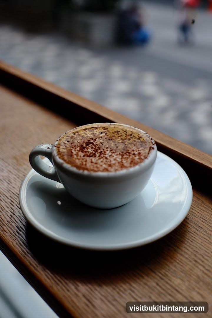 Cappuccino with Cocoa Powder