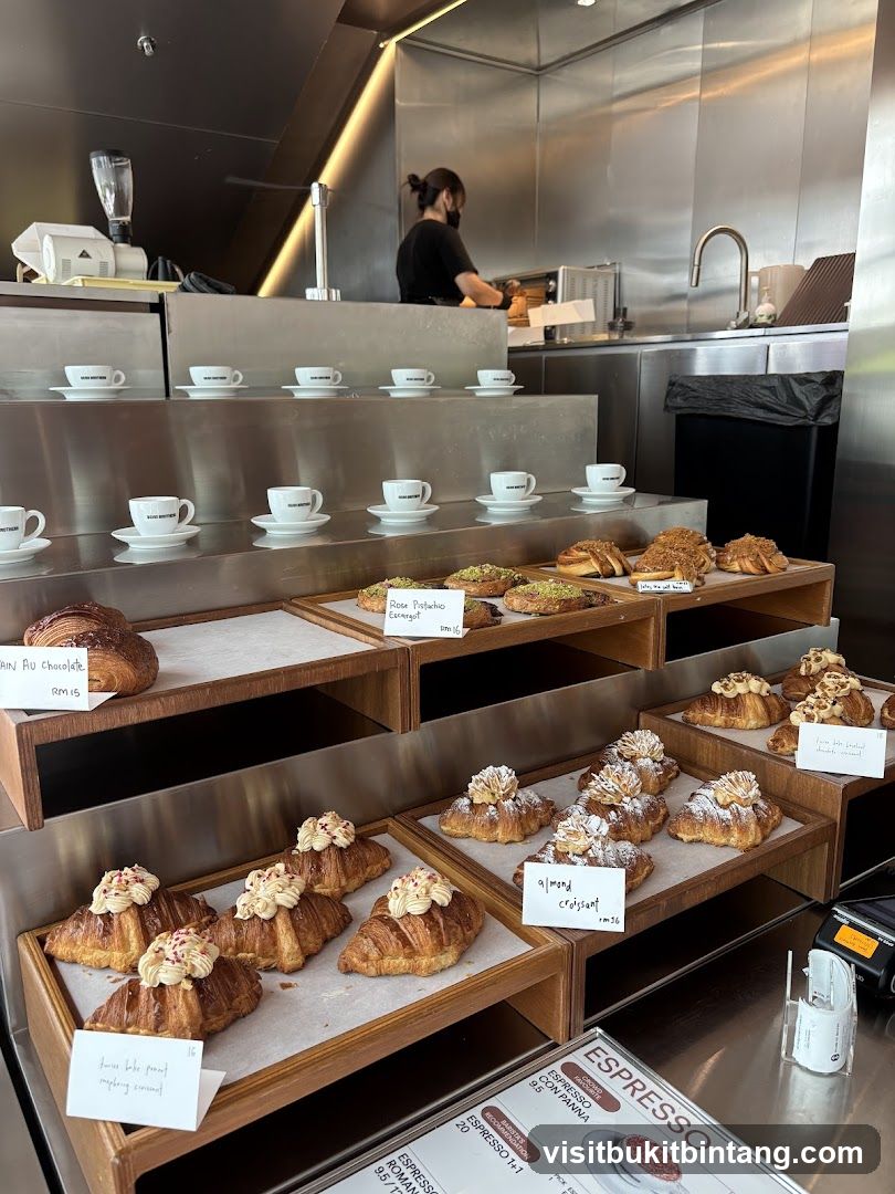 Croissants and Coffee Cups