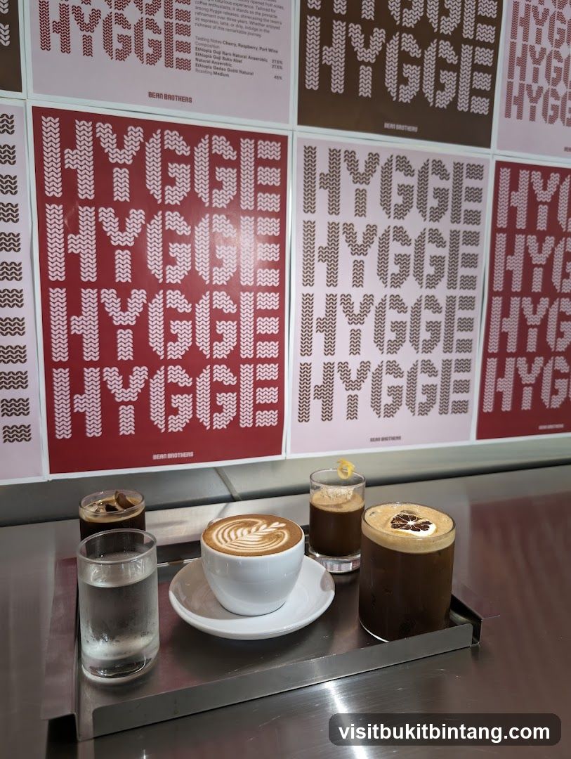 Coffee Drinks and Wall Art
