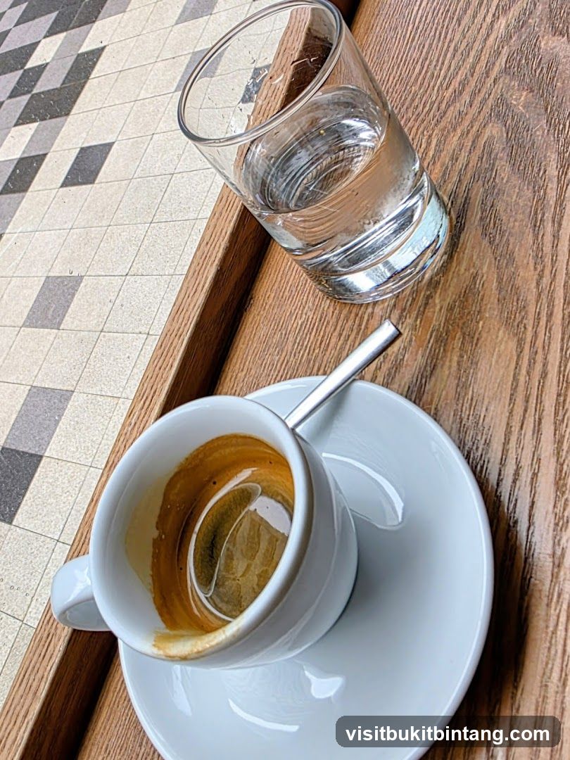 Espresso and Water