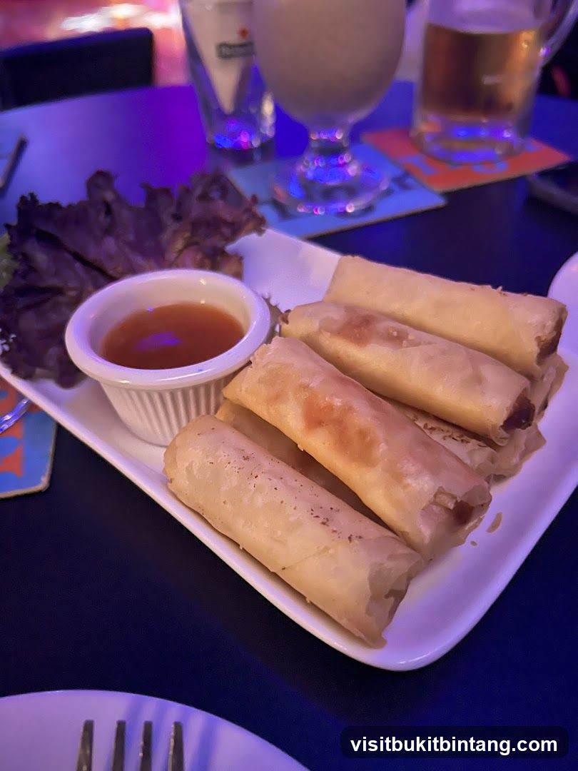 Spring Rolls with Dipping Sauce