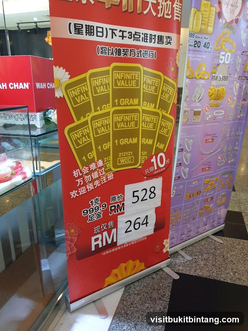 Gold Bar Promotion