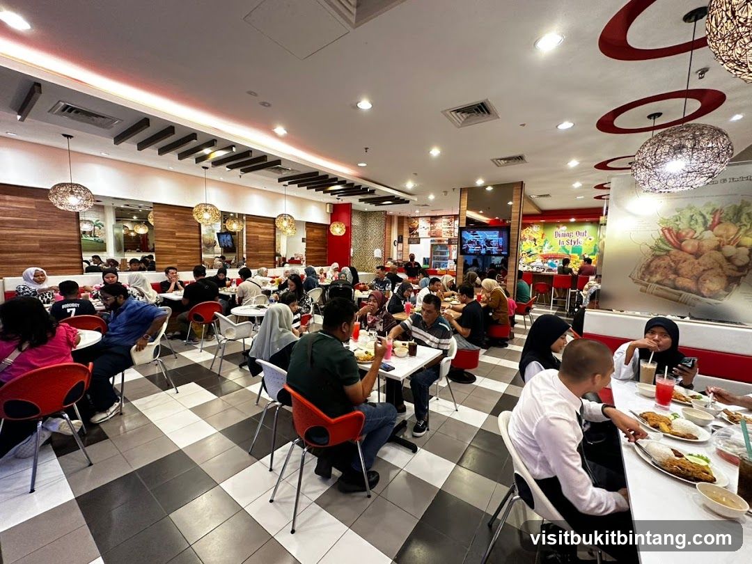 Busy Restaurant Interior