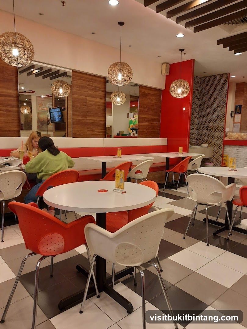 Restaurant Interior with Modern Seating