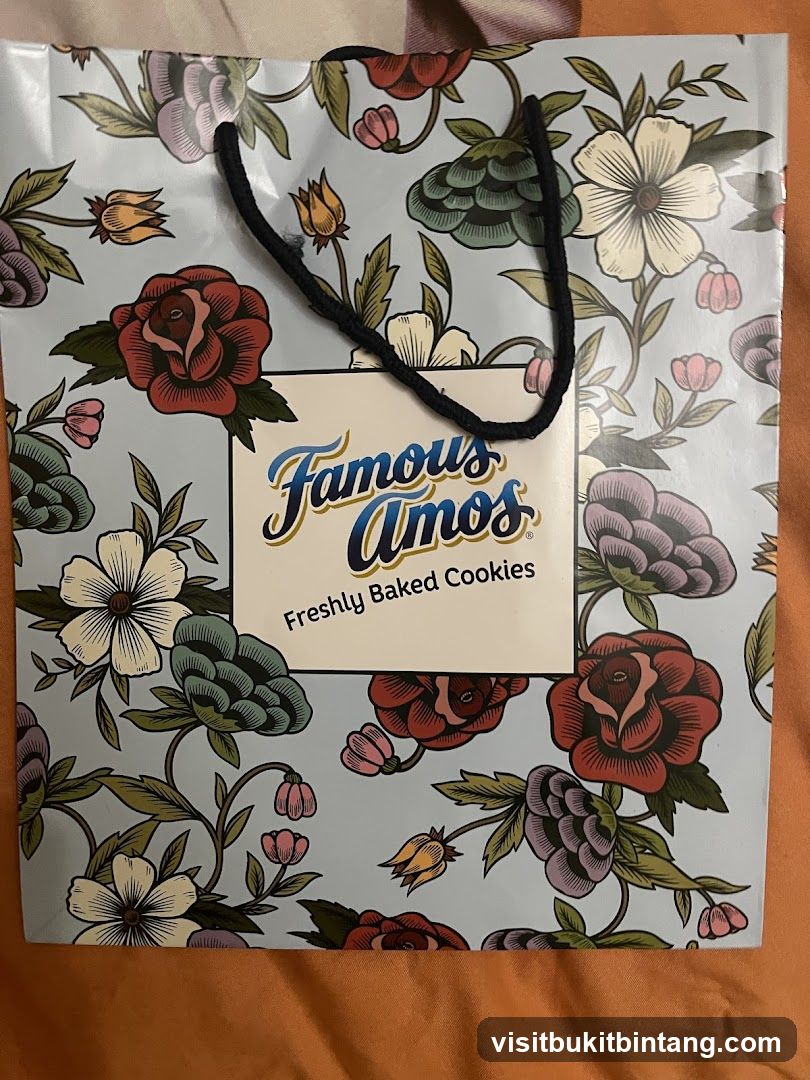 Famous Amos Cookies Bag