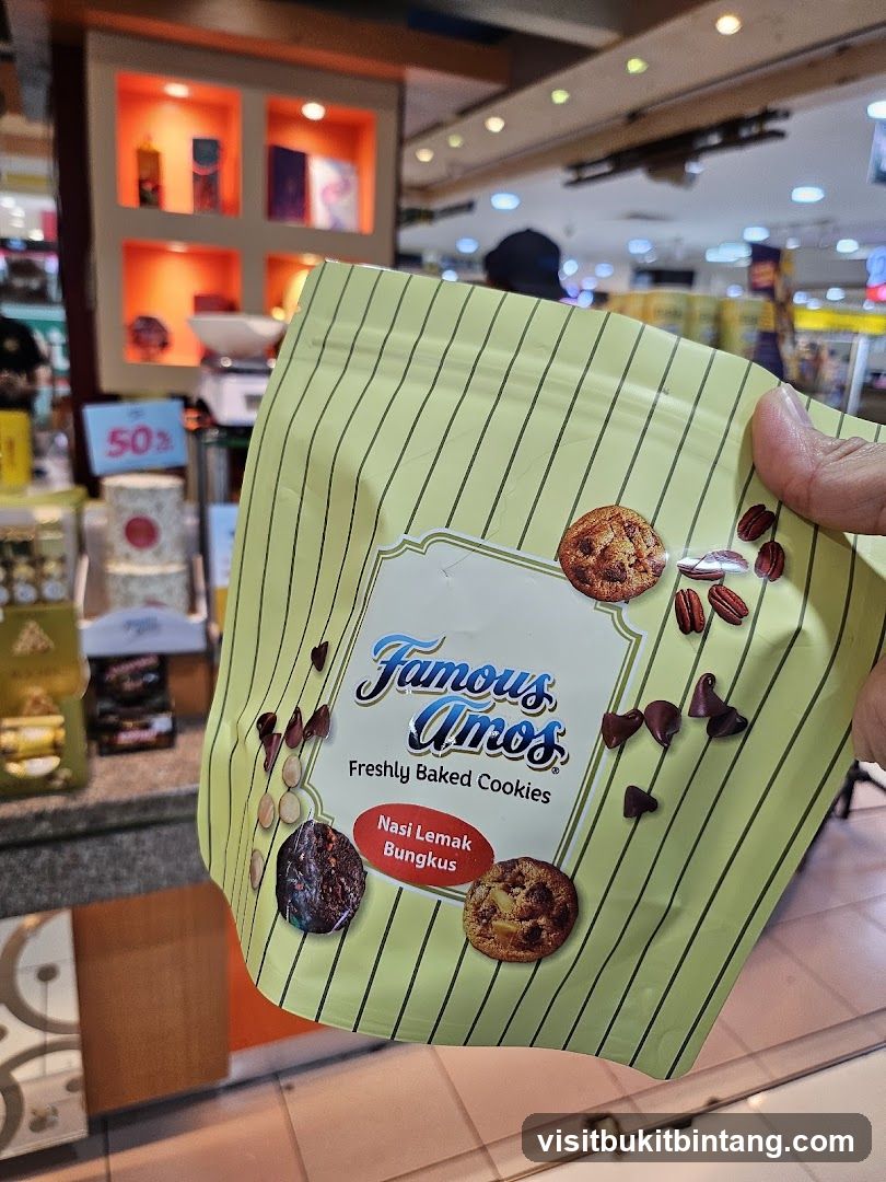 Famous Amos Cookies Packaging