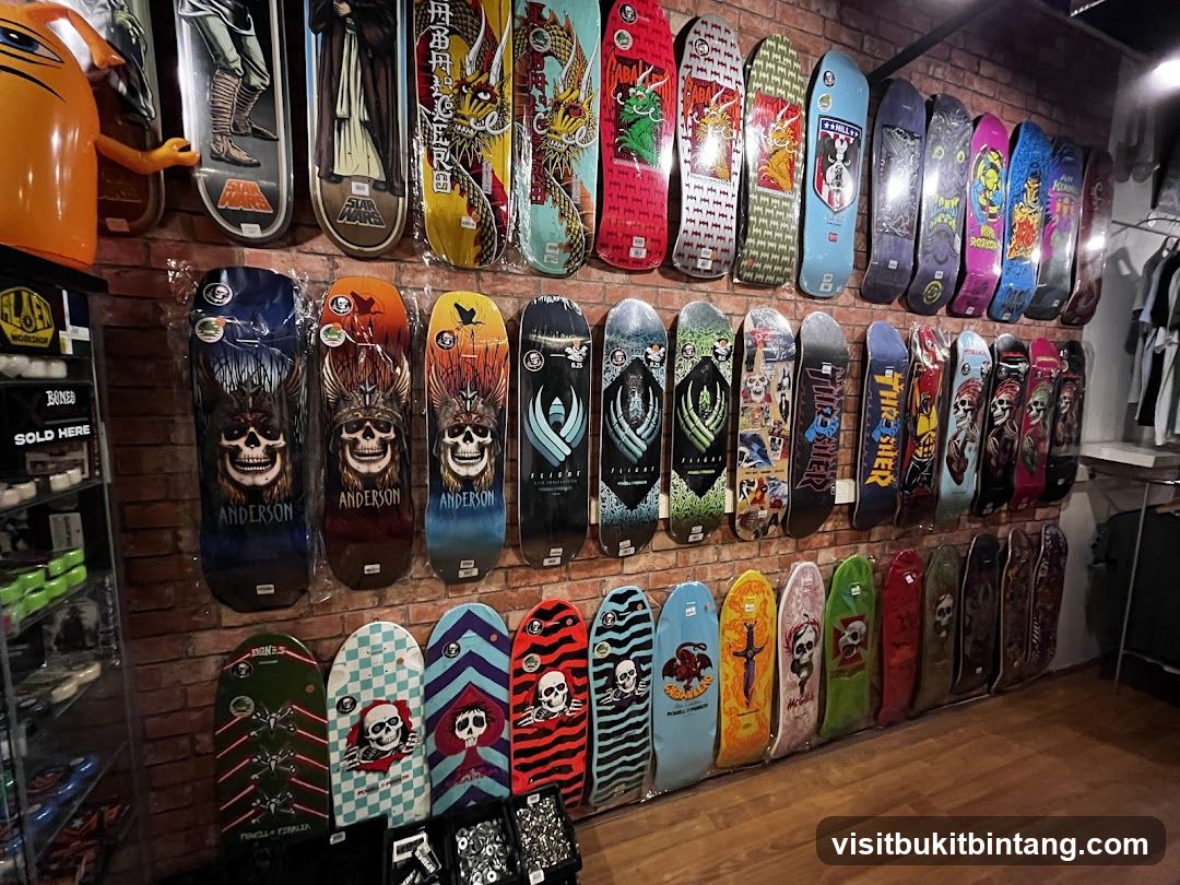 Skateboards Display