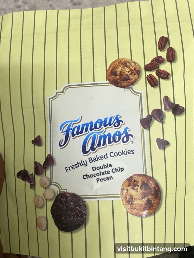 Famous Amos Double Chocolate Chip Pecan Cookies