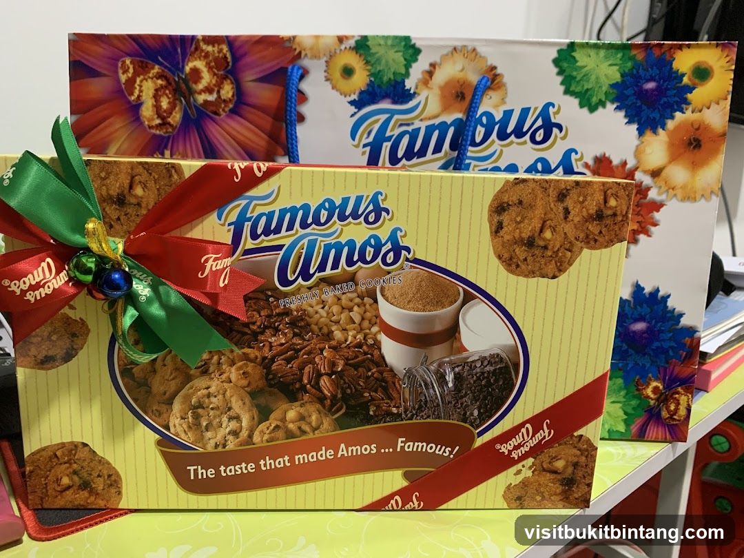 Famous Amos Cookies Gift Box