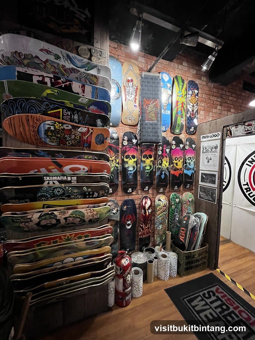 Skateboard Shop Interior