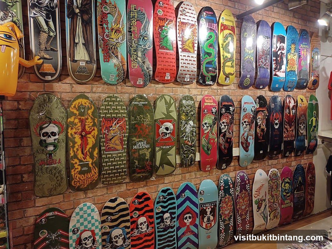 Skateboards on Display