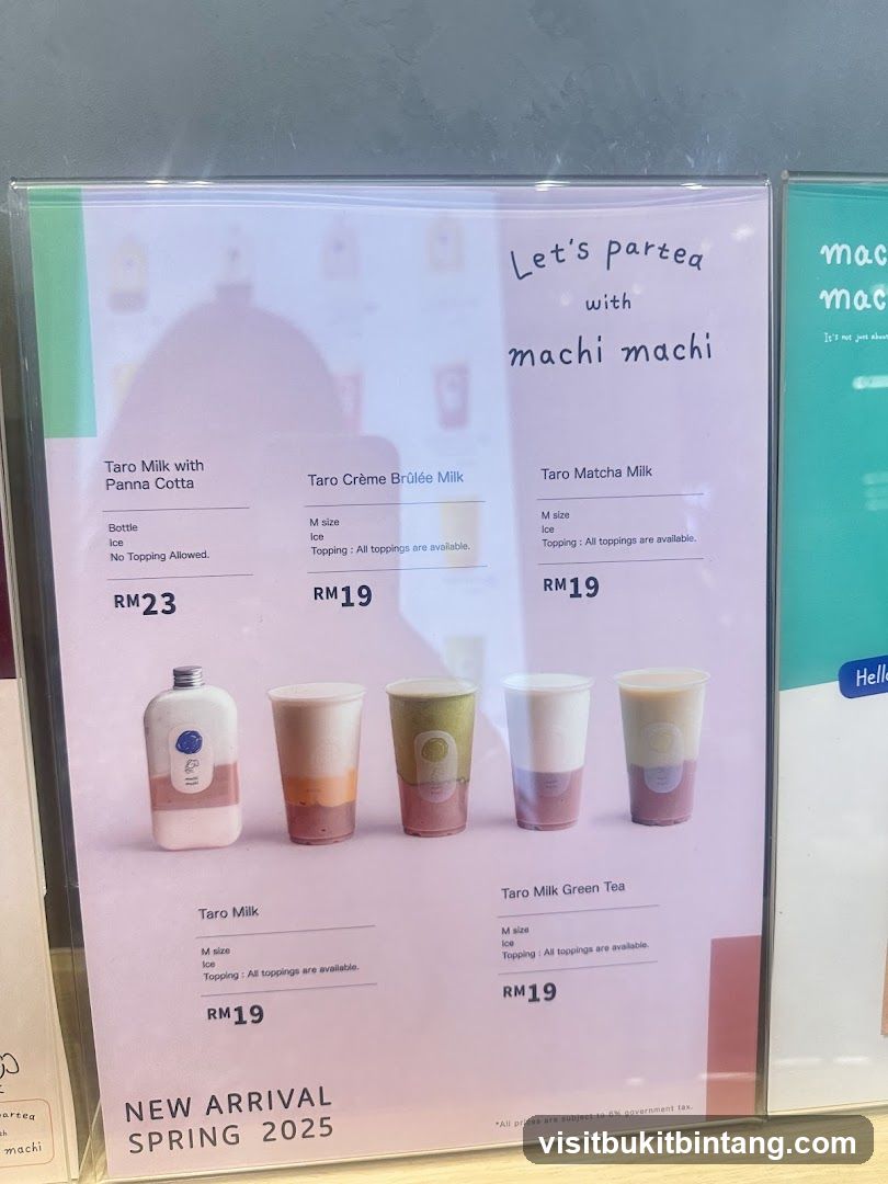 Machi Machi Menu