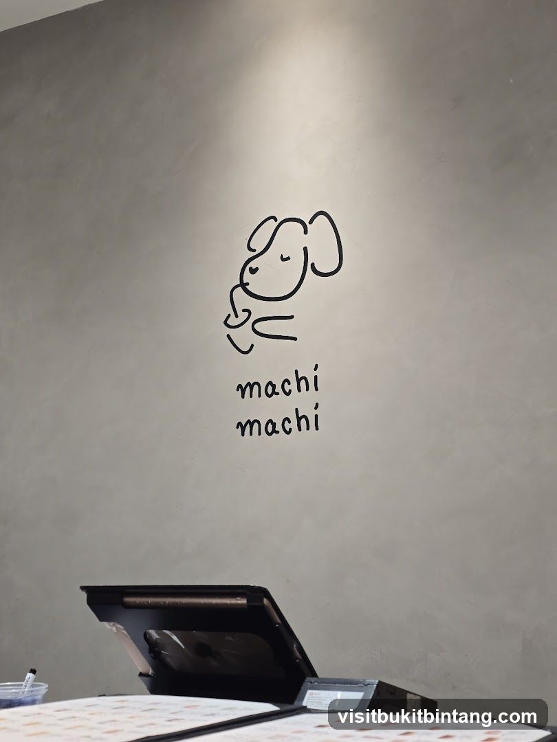 Machi Machi Logo and Menu