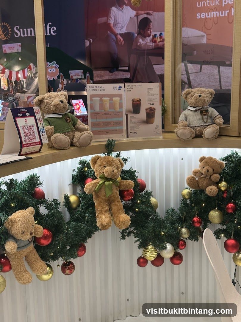Teddy Bears and Holiday Decorations