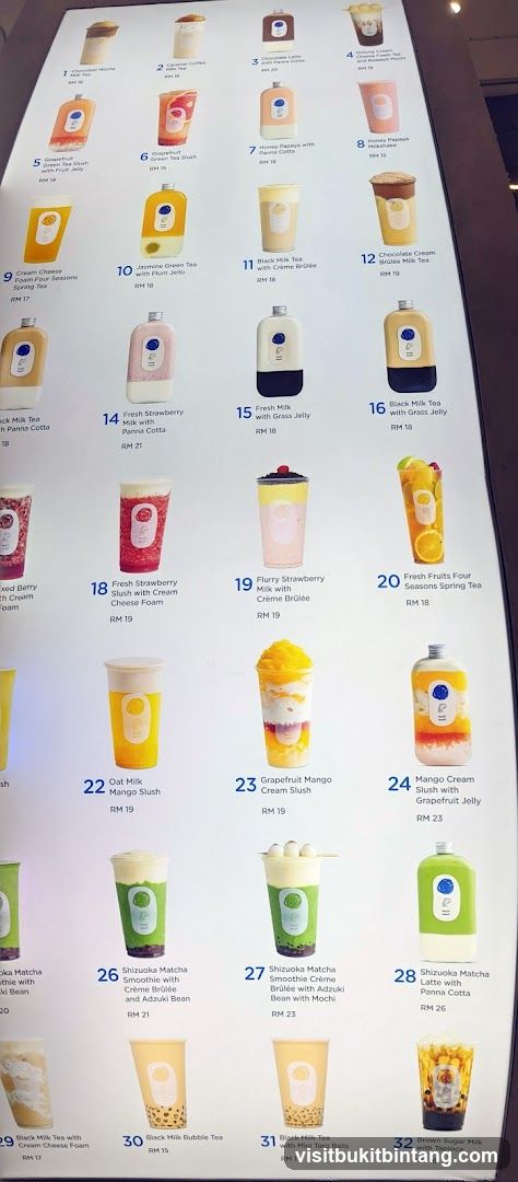 Beverage Menu